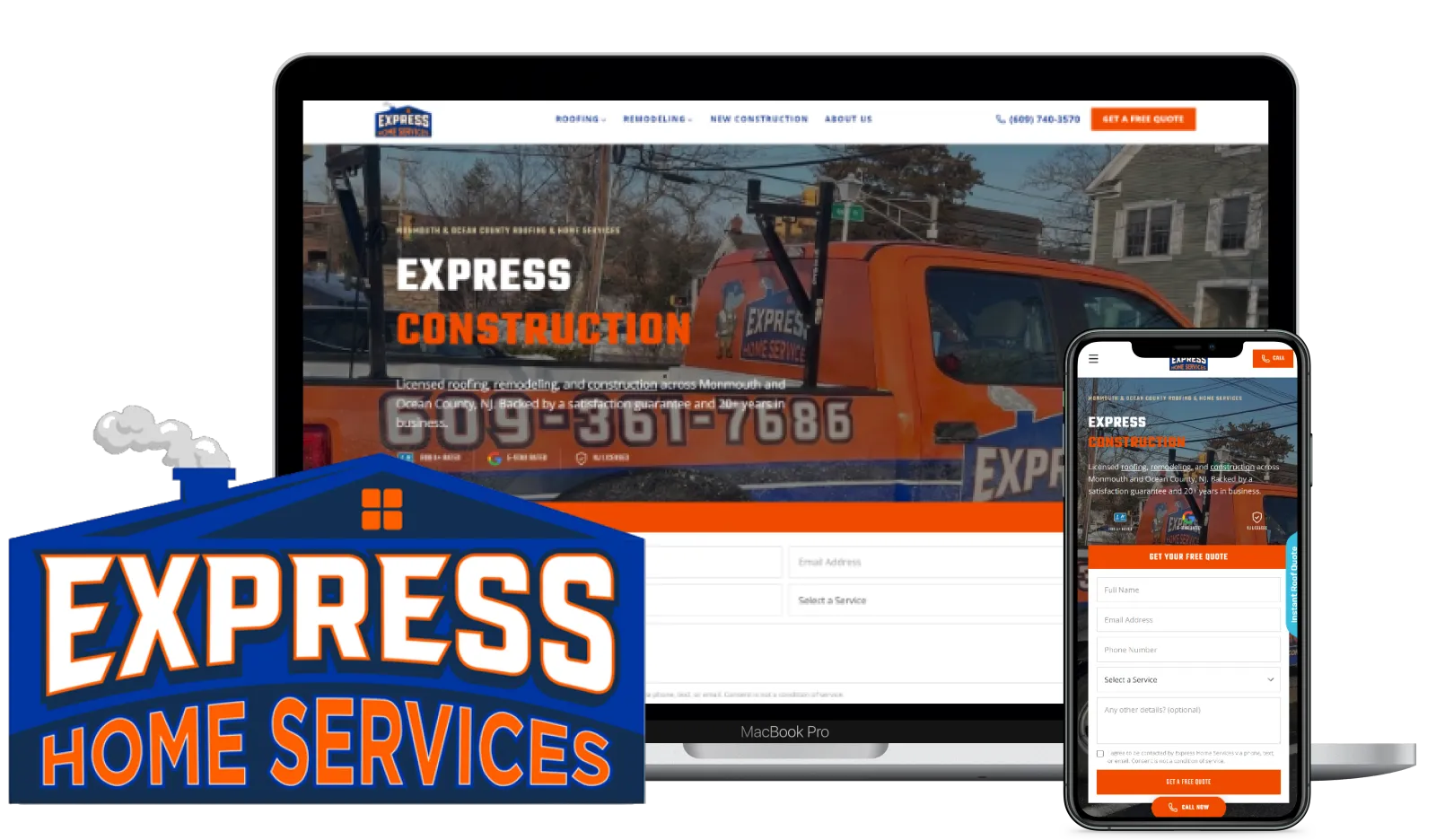 Express Home Services website