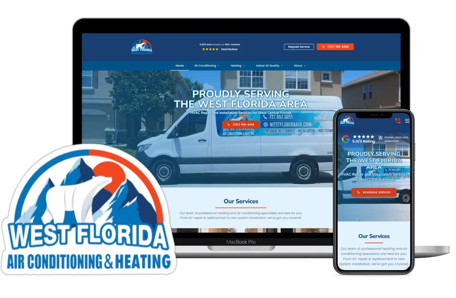 West Florida Air website